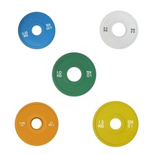 Dischi per bilanciere con piastre di peso frazionate per allenamento della