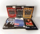 New ListingLot of (6) Playstation 2 Games Rockband-AC/DC-Rockband 1 & 2-Country-CIB...Read