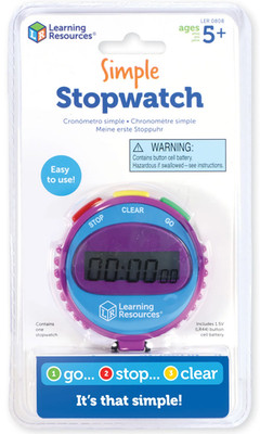 NEW Learning Resources : Simple Children's Stopwatch - LER 0808