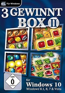 3 GEWINNT BOX II für Windows 10 (PC) von Magnussoft | Game | Zustand neu