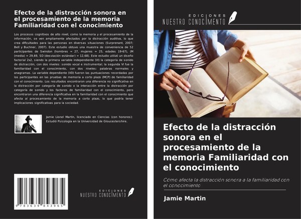 Jamie Martin | Efecto De La DistraccióN Sonora En El Procesamiento De La...-image
