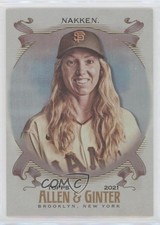 2021 Topps Allen & Ginter's Hot Box Silver Portrait Alyssa Nakken #285 0t2