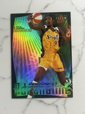 2000 Ultra WNBA Feminine Adrenaline #5 Lisa Leslie Los Angeles Sparks Card