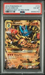 M Lucario EX (Secret Rare) 113/111 - XY Furious Fists