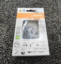 QTY 2 Stihl 3610 005 0044: 61 PMM3 Chainsaw Chain 3/8" Pitch .043" Gauge 44L