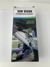 Phone Holder Adjustable Rearview Mirror Sun Visor Car Phone Holder Open Box 