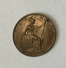1919 George V Farthing — photo from another recent sale