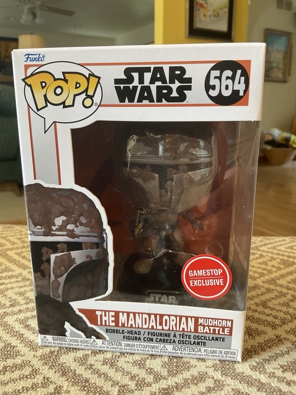 Funko Pop! Vinyl: Star Wars - The Mandalorian Mudhorn Battle - GameStop...