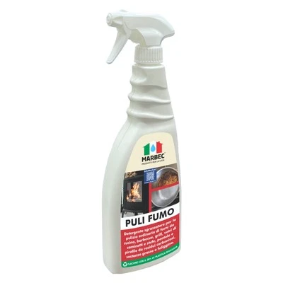 MARBEC Detergente sgrassante forte per forni barbecue pirofile pentole stufe PULI FUMO