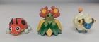 Vintage TOMY Pokemon Toy Figures Bellossom, Mareep & Ledyba Bundle / Lot