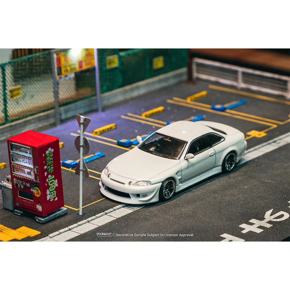 Tarmac Works 1:64 VERTEX Toyota Soarer JZZ30 White Global64 T64G