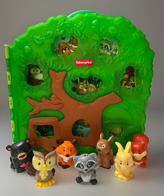 Fisher-Price Little People Forest And Friends Carry Case, With 7 Friends