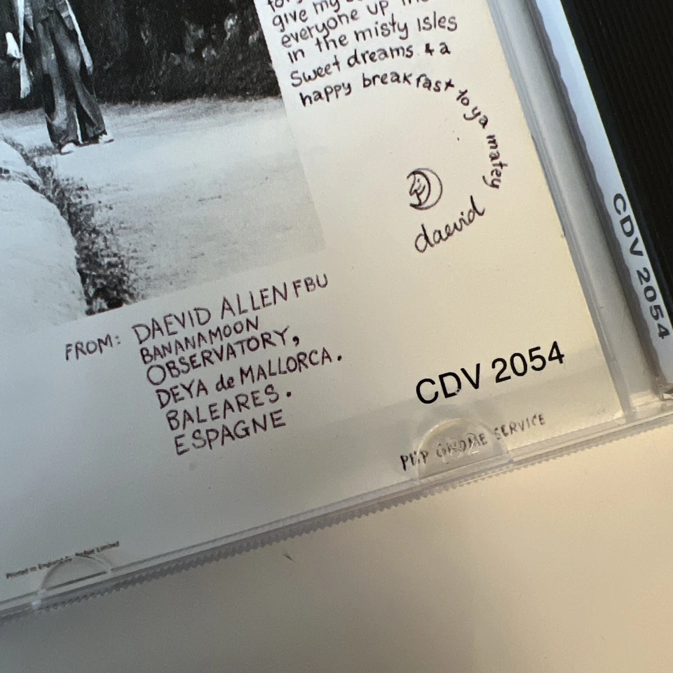 DAEVID ALLEN & EUTERPE Good Morning CD GONG CDV 2054 1976 1990 Extra Track Virgi Foto 4 de 4