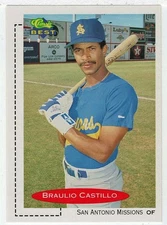 Braulio Castillo - San Antonio (Baseball Card) 1991 Classic Best # 307 Mint