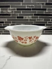 VINTAGE PYREX # 441 PINK GOOSEBERRY SMALL CINDRELLA MIXING BOWL1-1/2 PINT