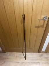 Traditioneller Hasel Gehstock | Epoxid-Finish | Shillelagh | Shotgun Shell Tip