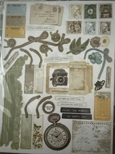 49 & Market Krafty Garden Mini Laser Cut Elements 