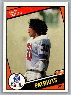 1984 Topps #142 Mosi Tatupu c
