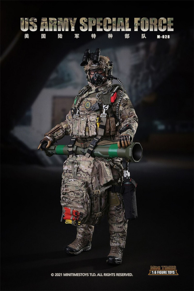 In Stock mini times toys M028 1/6 US Army Special Forces Action