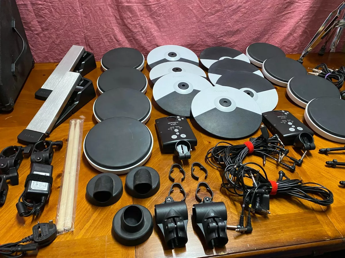 Roland TD 1K V Drums Electronic SPARES HARDWARE SNARE RIDE CRASH TOM KICK LOOM