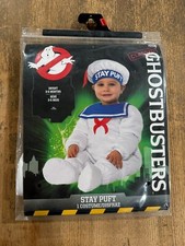 Ghostbusters Costume  Infant 3-6 Months  Stay Puft Marshmallow Man  Baby NEW