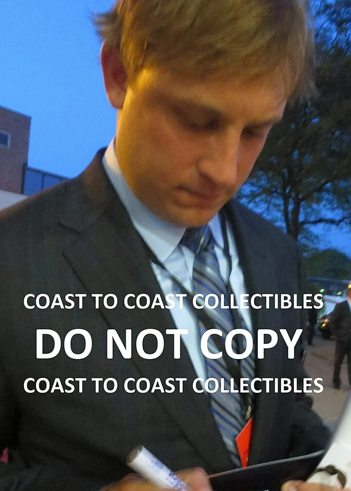 Foto firmada autografiada 8x10 por Chad Pennington New York Jets prueba de certificado de autenticidad. Foto 2 de 2