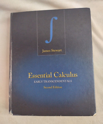 Essential Calculus: Early Transcendentals, Second Edition, by James Stewart HC 2