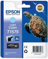 Original Epson T1575XL Klares Cyan C13T15754010 FÜR Epson Stylus Photo R3000 R