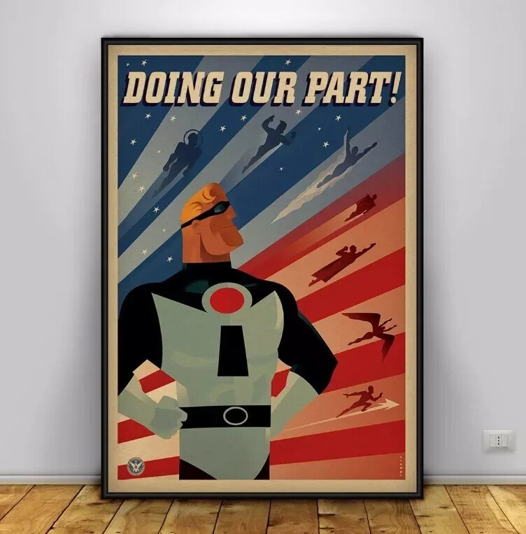 The Incredibles Poster - Wall Art - Wall Prints - Home Decor