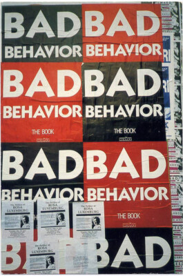 BAD BAD BEHAVIOR Billboard Photo by Frank Di Marco POSTCARD