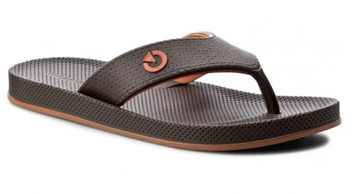 CARTAGO Siena Grendene Thong Brown/Orange SizeUS8/EUR41