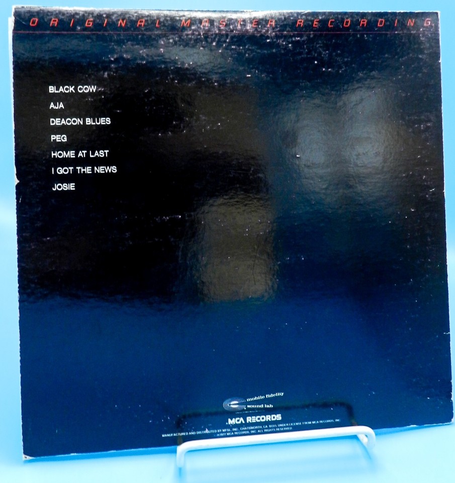 Steely Dan Aja Original Master Recording MFSL 1033 Vinyl Record Japan