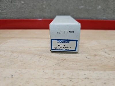 FERRAZ SHAWMUT A4J110 FAST ACTING CLASS J FUSE, 600VAC, 110A ☆NEW SURPLUS☆