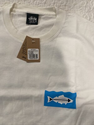 Brand New stussy heal The Bay ocean pigment dyed tee(medium Brand New stussy heal The Bay ocean pigment dyed tee(medium