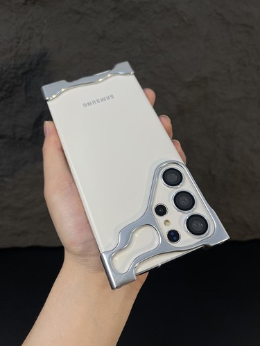 Luxury Irregular Aluminum Alloy Bumper for Samsung S23 S24 Ultra - Picture 17 of 28