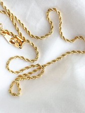 women's 18k gold-plated stainless steel necklace