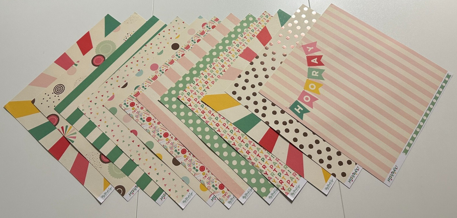 My Mind's Eye 12x12 Scrapbooking Kit-Hooray! or My Story