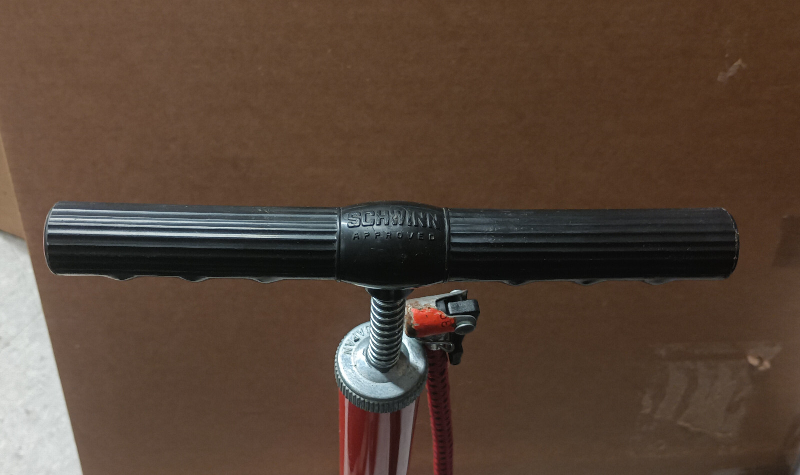 Vintage Schwinn 1500 Reservoir Floor Pump Working Condition Rebuildable