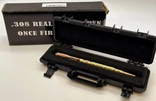 Old Southern Brass .308 Novelty Bullet Pen with Mini Plastic Case