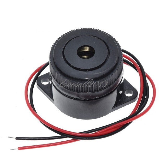29.5x24.5mm 90DB buzzer DC 12V Active piezoelectric buzzer Continuous