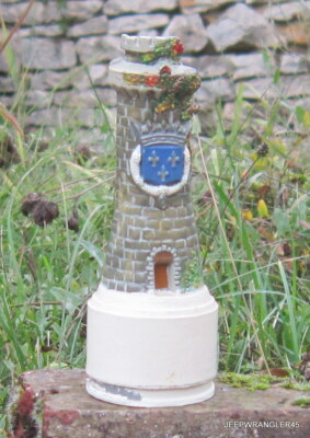 Figurine Mokarex - Pion Tour Blanche (n°7) Pour Jeu D'échecs Moyen Âge, 54mm