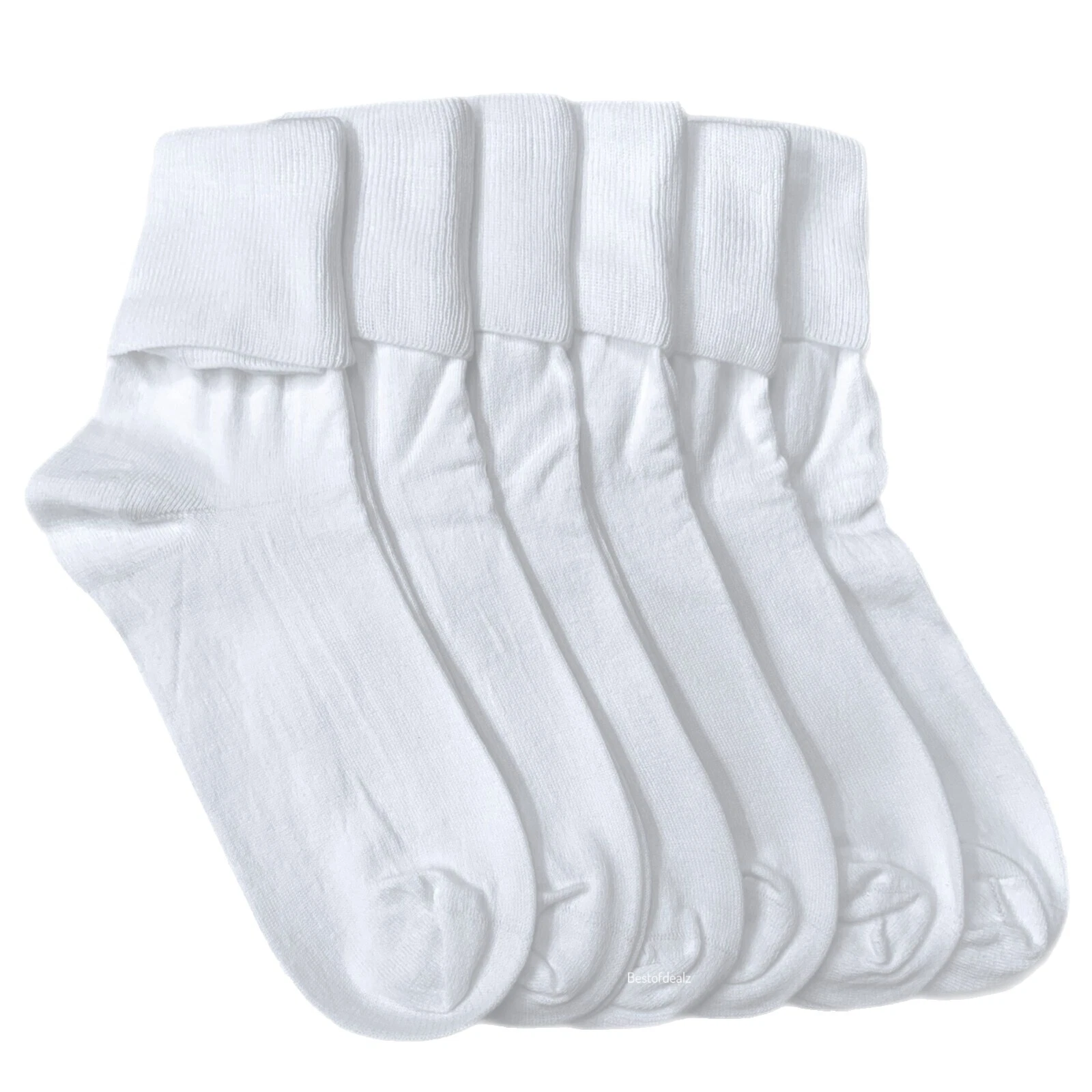 Brown Solid Socks for Women