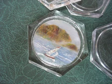 UNIQUE  WAY to Mount - 7 Thick Clear Acrylic Frames 4 inches wide + 2 FREE GIFTS