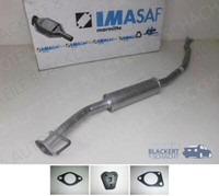 Imasaf MSD Auspuff Mitteltopf+Anbauteile für Mitsubishi Grandis 2.4 121KW 2004-