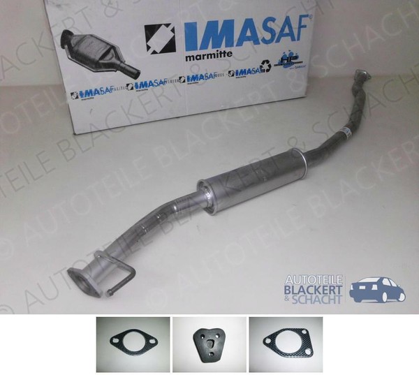 Imasaf MSD Auspuff Mitteltopf+Anbauteile für Mitsubishi Grandis 2.4 121KW 2004--image