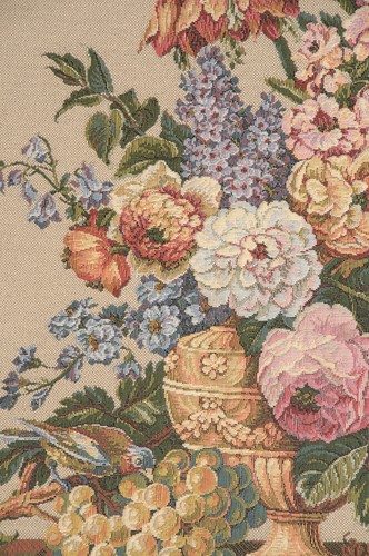 Brussels Bouquet European Tapestry Wallhanging By Jan Davidsz de Heem - Picture 5 of 5