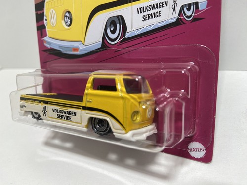 Hot Wheels Volkswagen T2 Pickup & Custom ‘69 Volkswagen Squareback NEW! Lot Of 2 - Picture 5 of 13