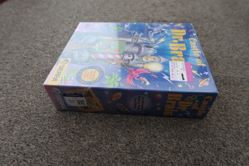 Castle Of Dr. Brain By Sierra ~ Original Boxed Amiga Game Still Factory Sealed - Afbeelding 5 van 6