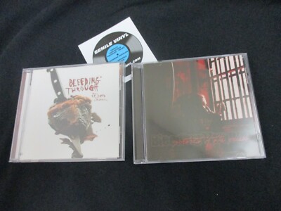 Lot of 2   Bleeding Through  CDs    Portrait,  This Is Love  Indecision Records