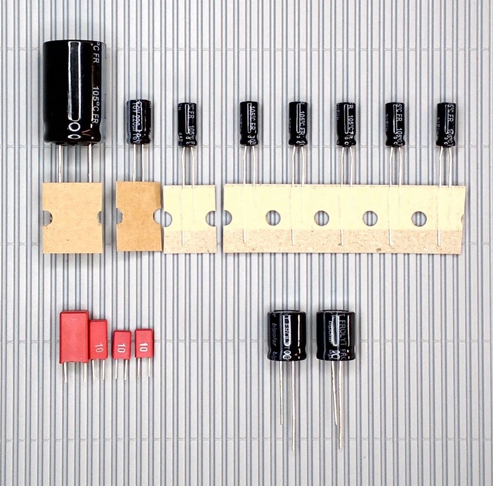RECAPKIT TECHNICS SL-QD33 Elektrolyt-Kondensator-Elko-Set Qualität wählbar recap repair